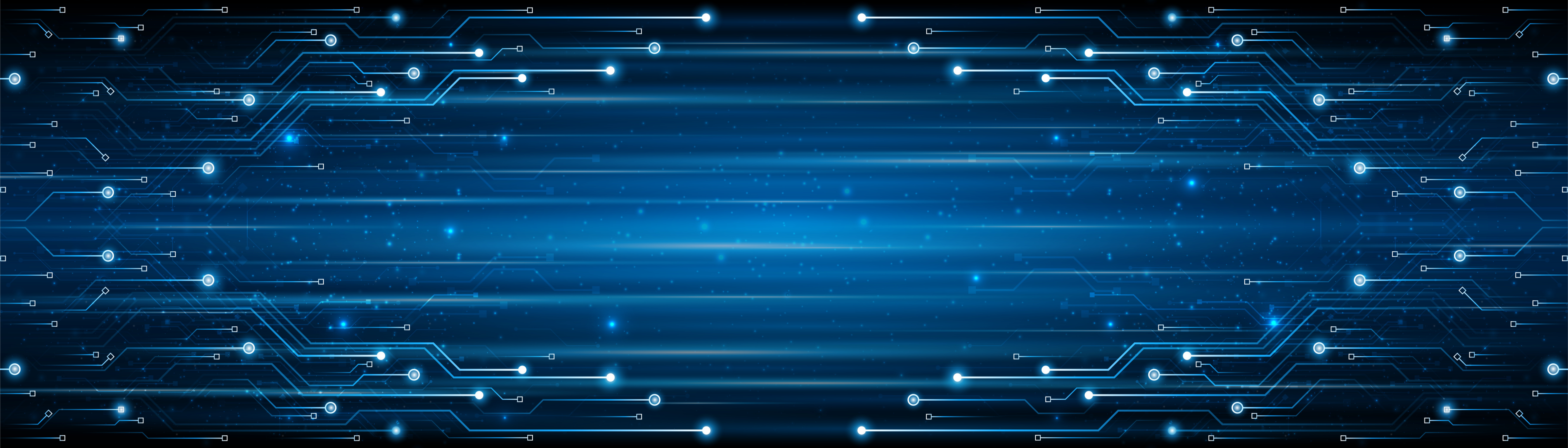 Blue network cables and a dynamic linear backgorund.