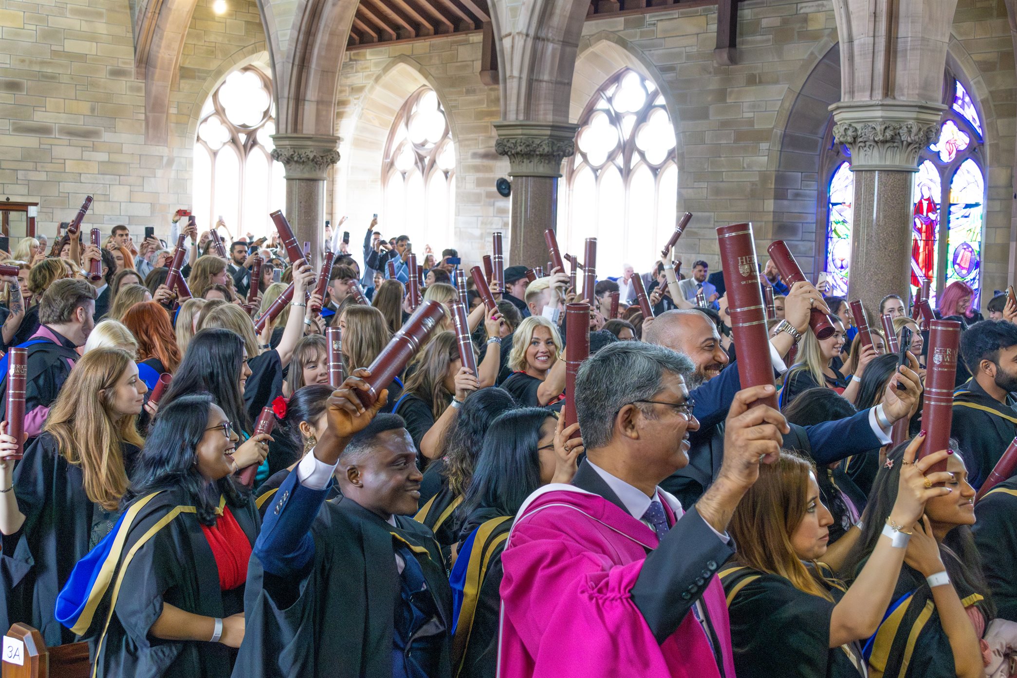 Leave a legacy gift image with graduates