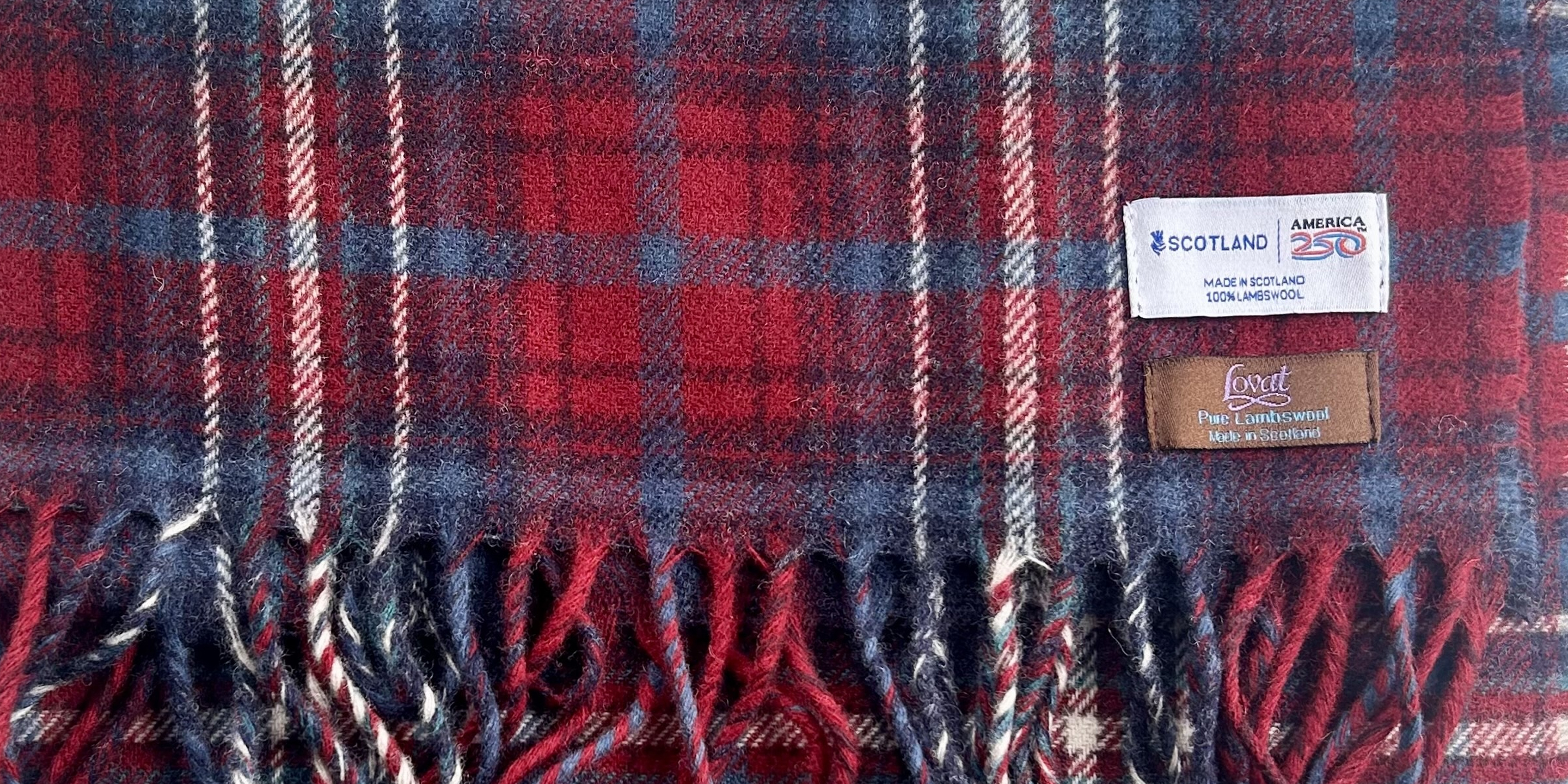 Kaci's winning tartan design