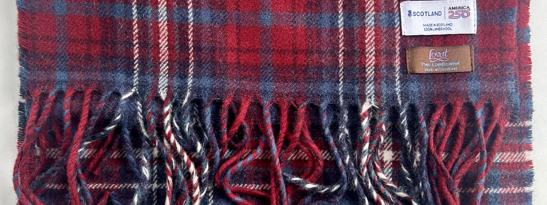 Kaci's winning tartan design