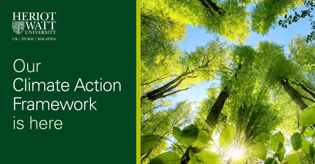 Climate Action Framework Front page cover of the Climate Action Framework document.