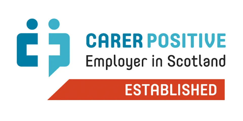 Carer Positive Employer in Scotland Established logo