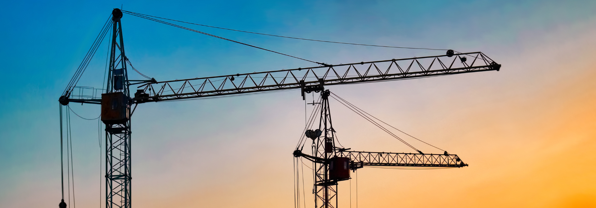 Construction cranes
